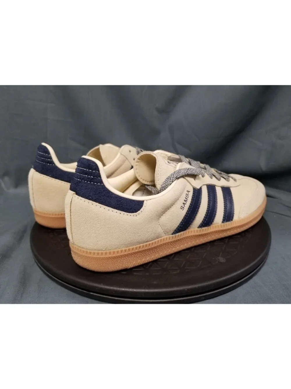Adidas Samba OG Warm Vanilla Night Indigo Men's Size 8.5 NEW NO BOX!